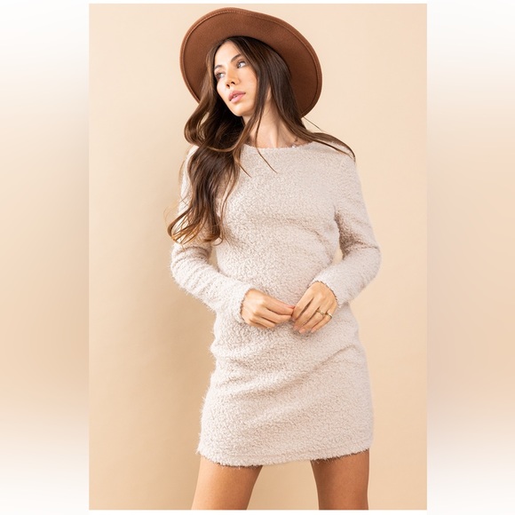 NWT Fuzzy Chic Sweater Dress - Picture 3 of 6